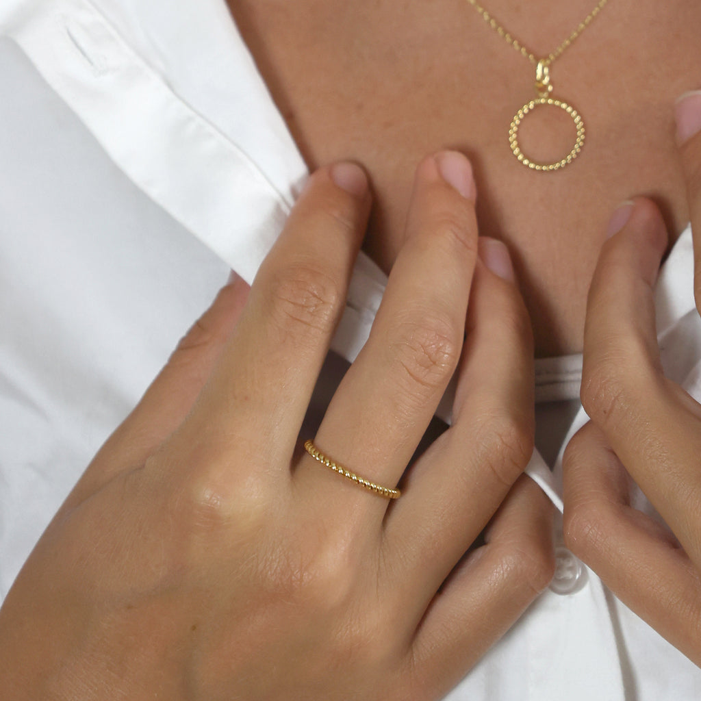 14 karat guldringe