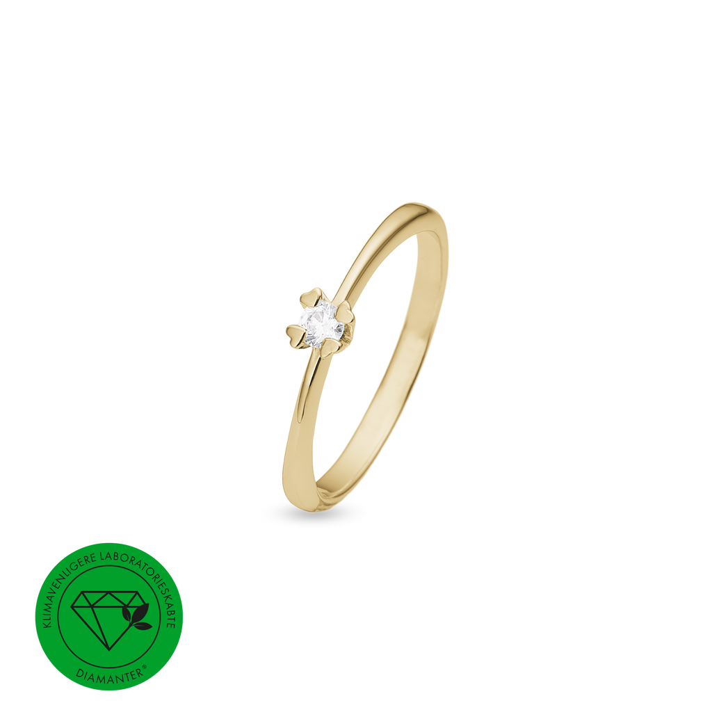 A Type Ringe Ringe i Guld, Hvidguld & Sølv - Smukke Fingerringe | Aagaard – AAGAARD ...