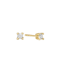 Eternity Ørestikker 14 Karat Guld Med 2x0,10ct W/SI Diamant