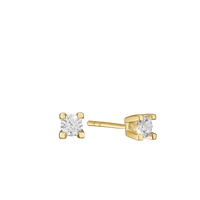 Eternity Ørestikker 14 Karat Guld Med 2x0,15ct W/SI Diamant