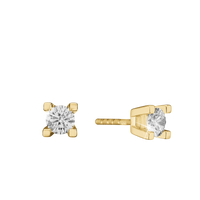 Eternity Ørestikker 14 Karat Guld Med 2x0,50ct W/SI Diamant