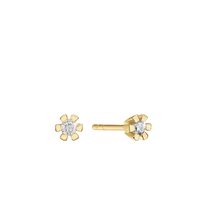 Eternity Ørestikker 14 Karat Guld Med 2x0,20ct W/SI Diamant
