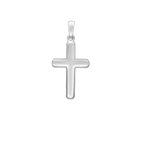 Kors Vedhæng Sterling Sølv 14 x 21,5 mm