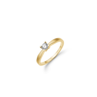 Eternity Ring 14 Karat Guld Med 0,25ct W/SI Diamant