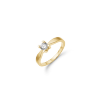 Eternity Ring 14 Karat Guld Med 0,40ct W/SI Diamant