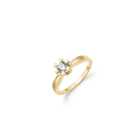 Eternity Ring 14 Karat Guld Med 0,40ct W/SI Diamant