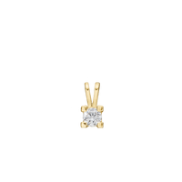 Eternity Vedhæng 14 Karat Guld Med 0,35ct W/SI Diamant