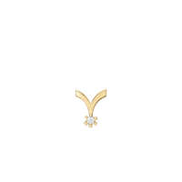 Eternity Vedhæng 8 Karat Guld Med 0,03ct W/SI Diamant