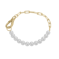 Armbånd, Pearl Links 20 cm, forg.