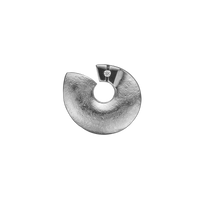 Connections Lås Open Donut Cubic Zirkonia Sterling Sølv