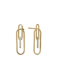 Ørestikker forgyldt sølv, Paper clip