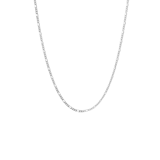Halskæde, Led, sølv, 55 cm