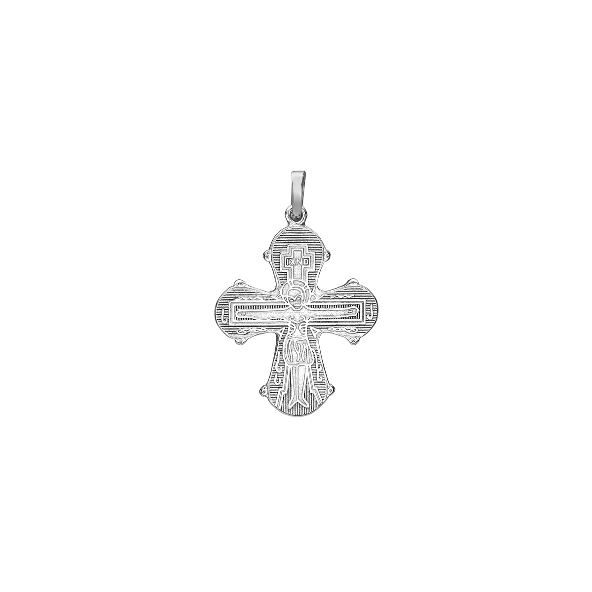 Rhod s lv dagmar kors 17 x 20 5 mm aagaard jewellery denmark