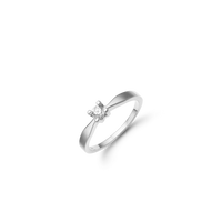 Eternity Ring 14 Karat Hvidguld Med 0,15ct W/SI Diamant