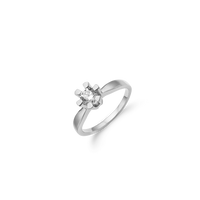 Eternity Ring 14 Karat Hvidguld Med 0,50ct W/SI Diamant