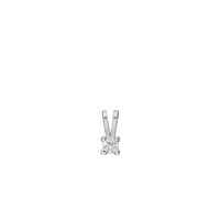 Eternity Vedhæng 14 Karat Hvidguld Med 0,15ct W/SI Diamant
