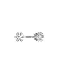 Eternity Ørestikker 14 Karat Hvidguld Med 2x0,40ct W/SI Diamant