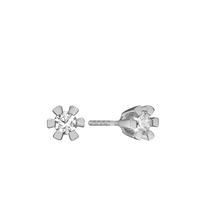 Eternity Ørestikker 14 Karat Hvidguld Med 2x0,50ct W/SI Diamant