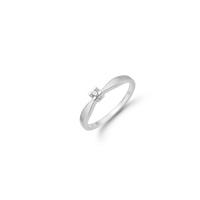 Eternity Ring 8 Karat Hvidguld Med 0,05ct W/SI Diamant