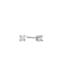 Eternity Ørestikker 8 Karat Hvidguld Med 2x0,03ct W/SI Diamant